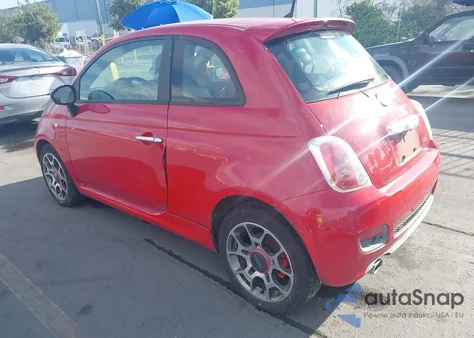 2013 Fiat 500 Sport из США, поврежденный, VIN 3C3CFFBR6DT739784